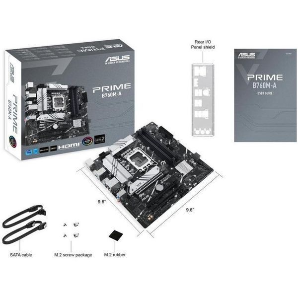 Материнская плата ASUS PRIME B760M-A-CSM (90MB1EK0-M0EAYC) 022781 фото