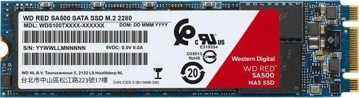 SSD накопитель WD Red SA500 2 TB (WDS200T1R0B) 000718 фото