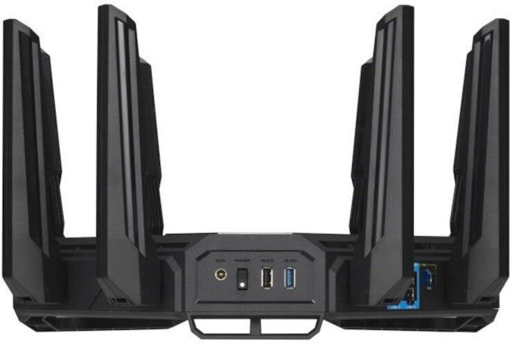 Маршрутизатор ASUS ROG Rapture GT-BE98 2.4 / 5 / 5 / 6 ГГц (QuadBand), Wi-Fi Mesh 2013397 фото