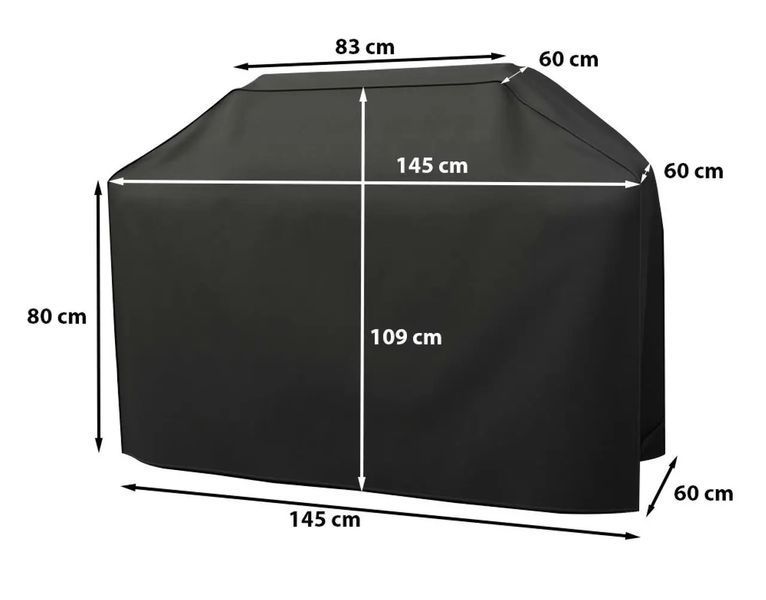 Гриль газовий стаціонарний Koler Relish v4 Black 012229 фото
