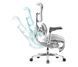 Комп'ютерне крісло для геймера Diablo Chairs Brave V-Kinetic Gray 615232 фото 5