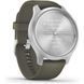 Смарт-годинник Garmin vivomove Style Silver-Moss Green Silicone (010-02240-21) 035133 фото 3