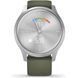 Смарт-годинник Garmin vivomove Style Silver-Moss Green Silicone (010-02240-21) 035133 фото 7