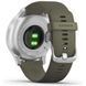 Смарт-годинник Garmin vivomove Style Silver-Moss Green Silicone (010-02240-21) 035133 фото 6