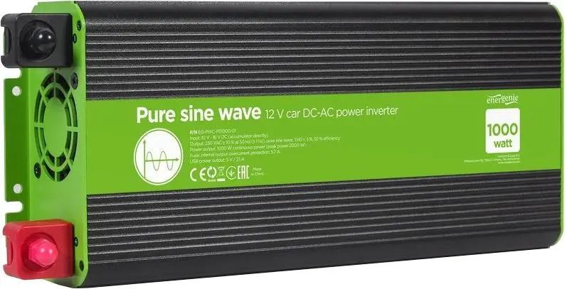 Преобразователь (инвертор) DC-AC EnerGenie EG-PWC-PS1000-01 465801 фото