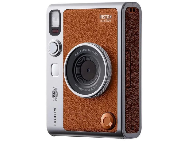 Фотокамера миттєвого друку Fujifilm Instax mini EVO Brown (16812534) 042900 фото