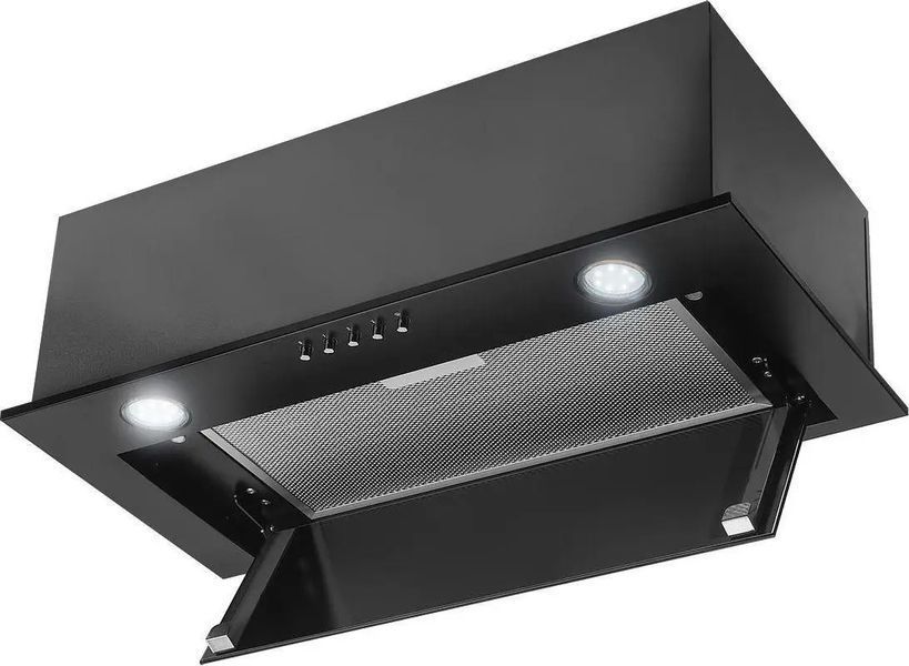 Витяжка вбудована VDB Glass 60 Black 006372 фото
