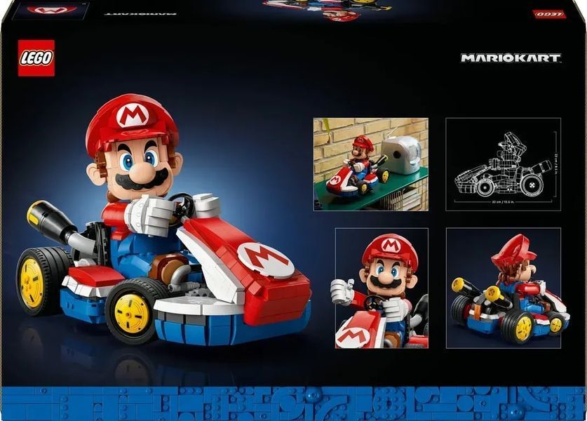 Блоковий конструктор LEGO Super Mario Mario Kart: Mario і Standard Kart (72037) 613439 фото