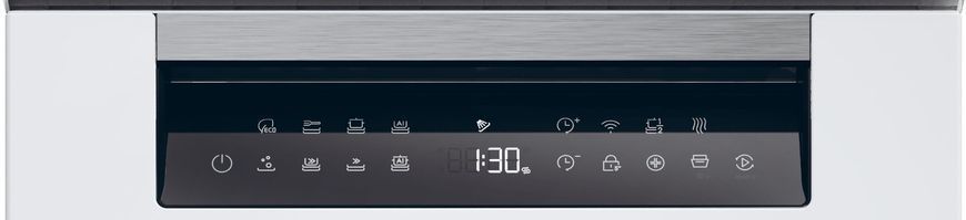 Посудомийна машина HAIER I-Pro Shine 5 Slim XF1C3TB1FW AI Smart, Auto Door - автоматичне відкривання дверцят, третя шухляда, hOn 2058833 фото