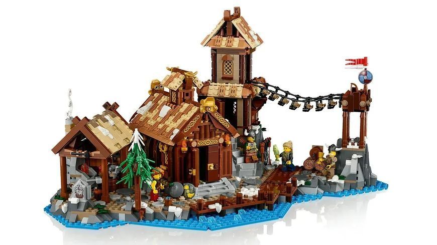 Блочный конструктор LEGO Ideas Деревня викингов (21343) 613441 фото