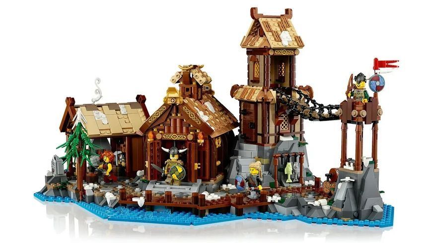 Блочный конструктор LEGO Ideas Деревня викингов (21343) 613441 фото