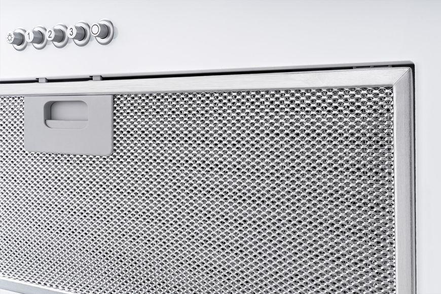 Витяжка G&Ouml;TZE & JENSEN BH600WM Біле скло 610 м&sup3;/год 66 дБ клас B Вимикач і вмикач освітлення 439343 фото