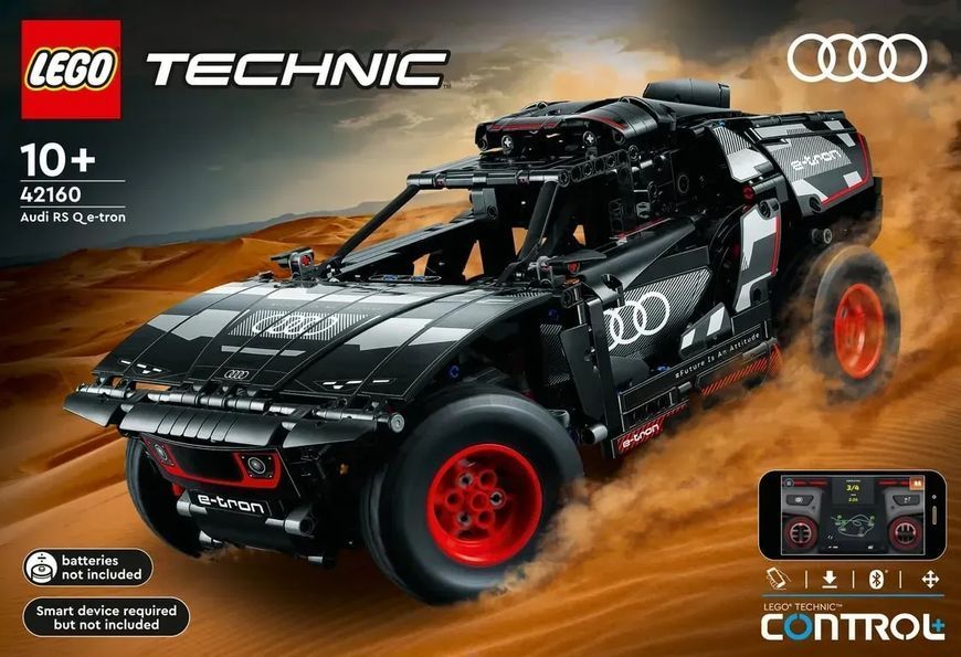 Авто-конструктор LEGO Technic Audi RS Q e-tron (42160) 613424 фото