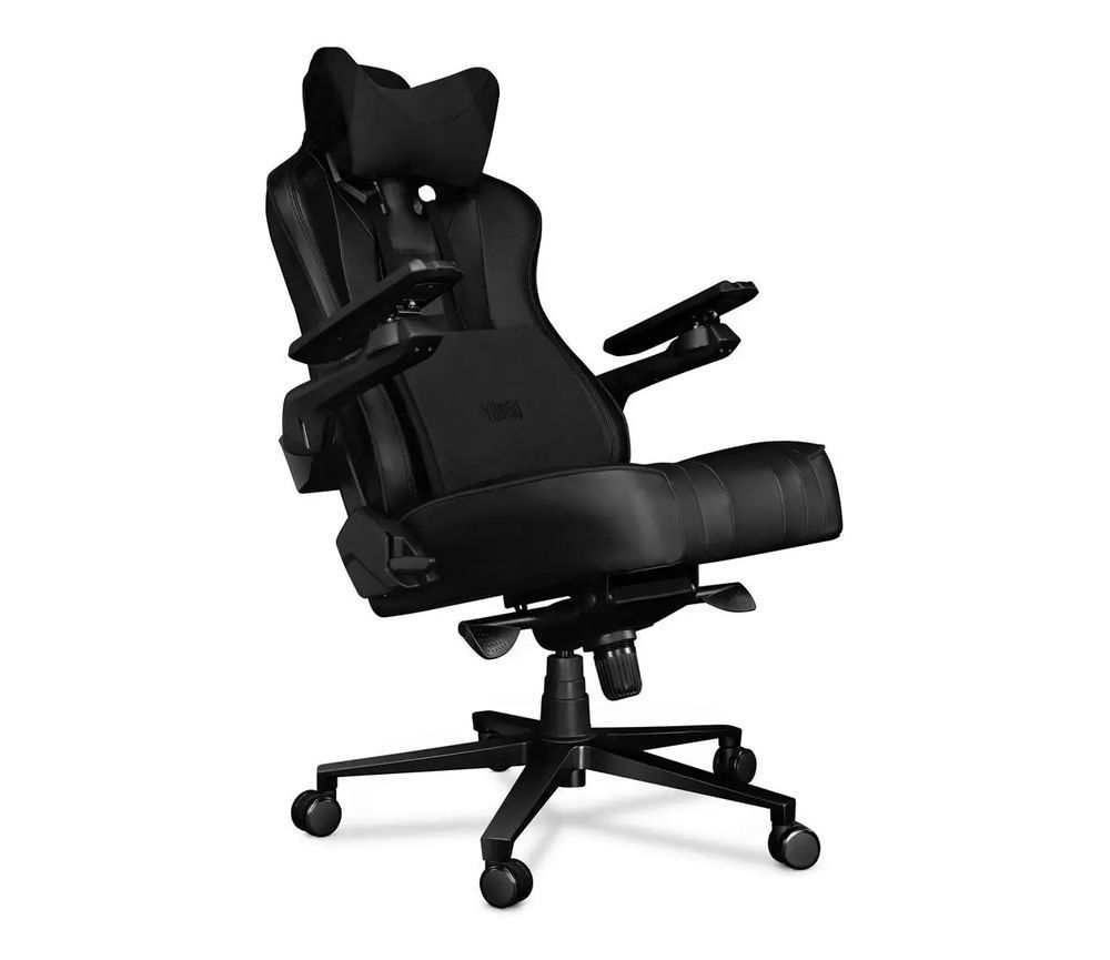 Компьютерное кресло для геймера Yumisu 2049 Black 019335 фото