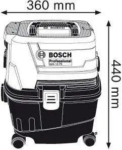 Строительный пылесос Bosch GAS 15 PS (06019E5100) 155694 фото