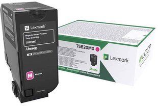 Тонер LEXMARK 75B20M0 Пурпурный e1033136 фото