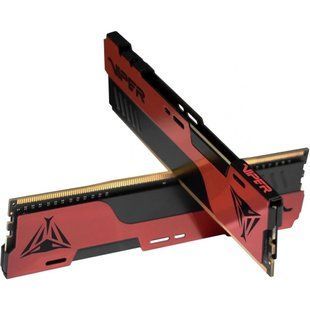 Пам'ять для настільних комп'ютерів PATRIOT 64 GB (2x32GB) DDR4 3600 MHz Viper Elite II Red (PVE2464G360C0K) 033898 фото