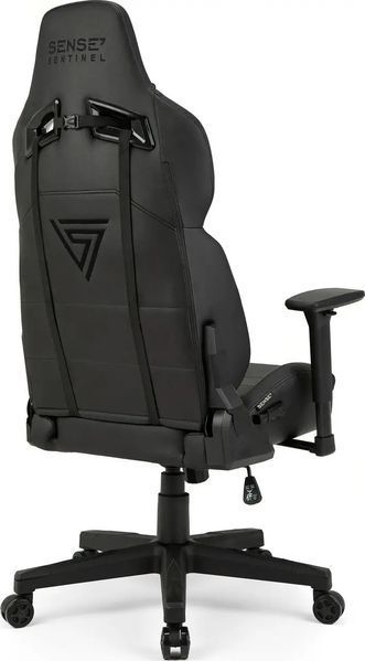Компьютерное кресло для геймера Sense7 Sentinel Black 019135 фото