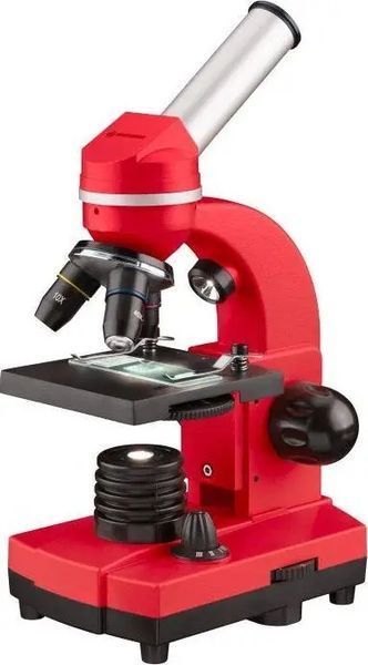 Мікроскоп оптичний Bresser Biolux SEL 40x-1600x Red 025000 фото