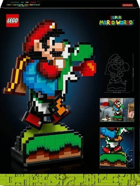 Блоковий конструктор LEGO Super Mario World: Маріо та Йоші (71438) 613403 фото