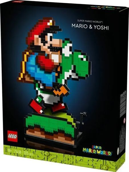 Блоковий конструктор LEGO Super Mario World: Маріо та Йоші (71438) 613403 фото