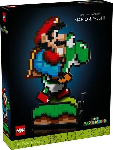 Блоковий конструктор LEGO Super Mario World: Маріо та Йоші (71438) 613403 фото