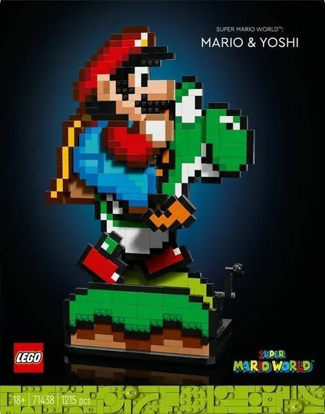 Блоковий конструктор LEGO Super Mario World: Маріо та Йоші (71438) 613403 фото
