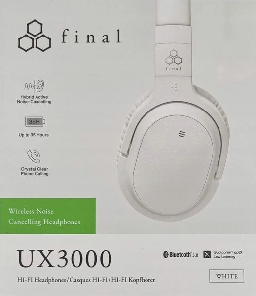 Наушники с микрофоном Final Audio UX3000 White 608426 фото