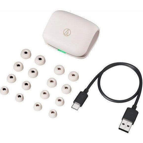 Наушники TWS Audio-Technica ATH-TWX7 Rich White 029199 фото