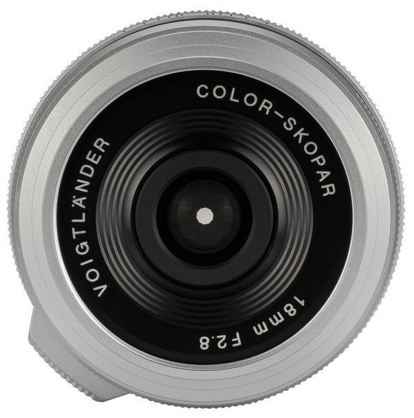 Об'єктив VOIGTLANDER Color Skopar 18 mm f/2,8 для Fujifilm X Сріблястий 2117002 фото