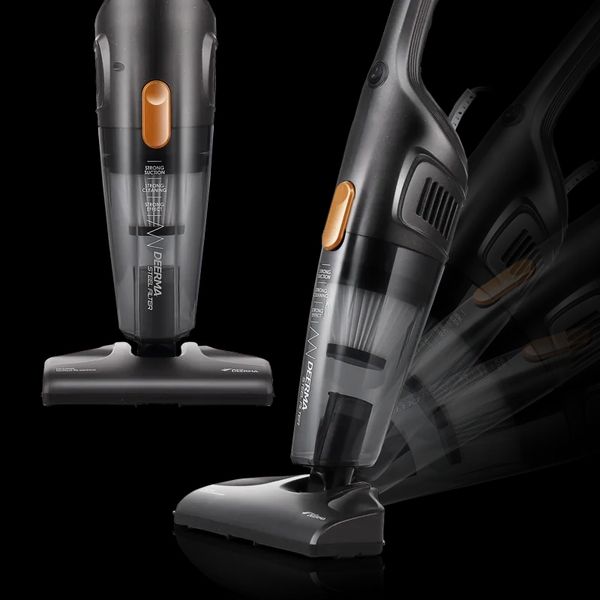 Пылесос 2в1 (вертикальный + ручной) Deerma Corded Hand Stick Vacuum Cleaner DX115C 334679 фото