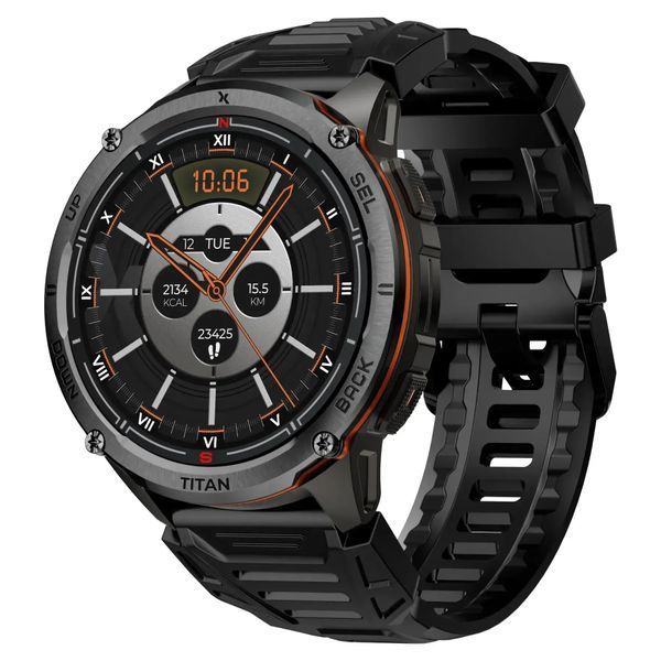 Смарт-часы Maxcom Fit FW111 Titan Chronos Black 614207 фото