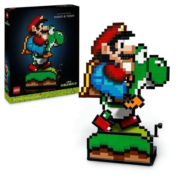 Блоковий конструктор LEGO Super Mario World: Маріо та Йоші (71438) 613403 фото