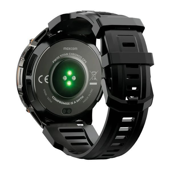 Смарт-часы Maxcom Fit FW111 Titan Chronos Black 614207 фото