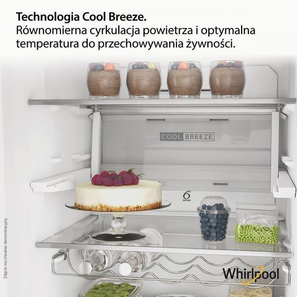 Холодильник з морозильною камерою Whirlpool W7X 93T OX H 041809 фото