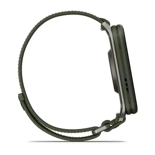 Смарт-часы Garmin Venu X1 Moss with Titanium Caseback and Moss ComfortFit Nylon Band (010-02980-01/03) 612684 фото