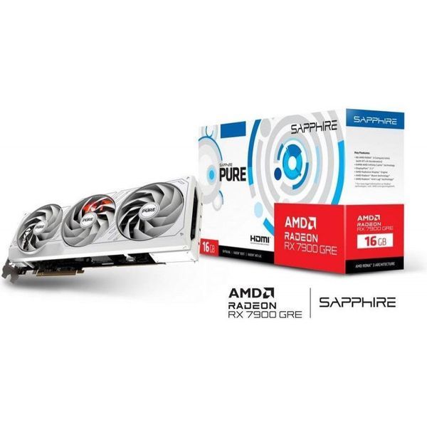 Відеокарта Sapphire Radeon RX 7900 PURE GRE 16GB (11325-03) 014048 фото