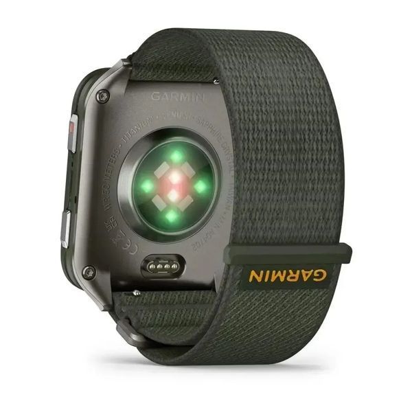 Смарт-часы Garmin Venu X1 Moss with Titanium Caseback and Moss ComfortFit Nylon Band (010-02980-01/03) 612684 фото