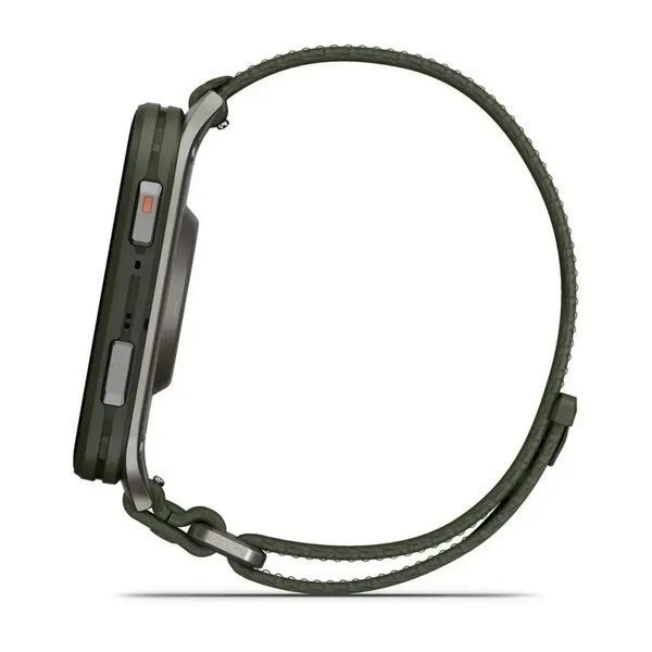 Смарт-часы Garmin Venu X1 Moss with Titanium Caseback and Moss ComfortFit Nylon Band (010-02980-01/03) 612684 фото