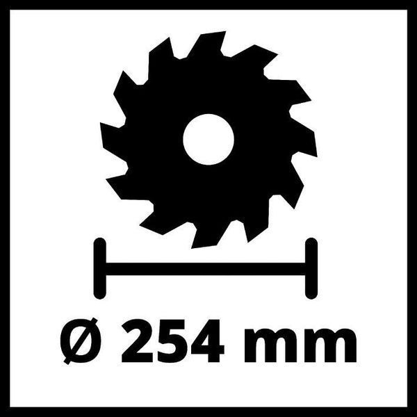 Дискова пилка Einhell TC-TS 254 Eco (4340505) 014935 фото