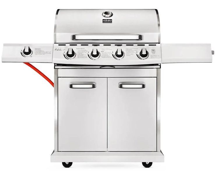 Гриль газовый стационарный Koler Relish v4 Silver 012230 фото