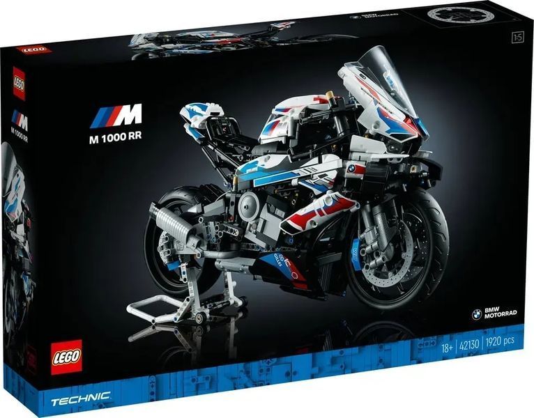 Авто-конструктор LEGO Technic BMW M 1000 RR (42130) 613485 фото