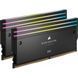 Пам'ять для настільних комп'ютерів Corsair 32 GB (2x16GB) DDR5 6000 MHz Dominator Titanium RGB Black (CMP32GX5M2B6000C30) 027804 фото 2