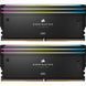 Пам'ять для настільних комп'ютерів Corsair 32 GB (2x16GB) DDR5 6000 MHz Dominator Titanium RGB Black (CMP32GX5M2B6000C30) 027804 фото 1