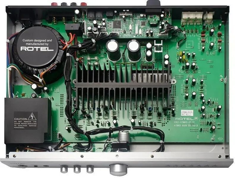 Усилитель мощности Rotel A11 MKII Silver 609107 фото