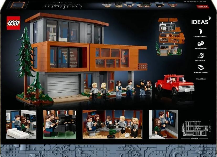 Блоковий конструктор LEGO Ideas Сутінки Дім Калленів (21354) 613480 фото