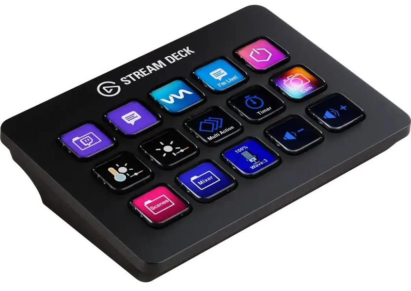 Контролер для стрімінга Elgato Stream Deck MK.2 Black (10GBA9901) 348497 фото