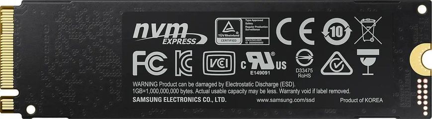 SSD накопичувач Samsung 970 EVO Plus 1 TB (MZ-V7S1T0BW) 000675 фото