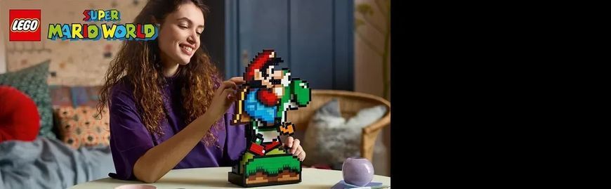 Блоковий конструктор LEGO Super Mario World: Маріо та Йоші (71438) 613403 фото
