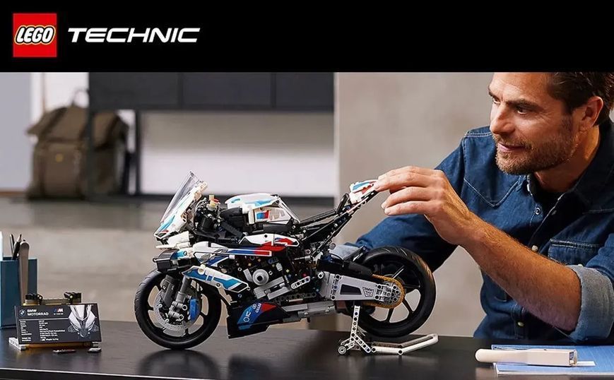 Авто-конструктор LEGO Technic BMW M 1000 RR (42130) 613485 фото